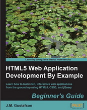 HTML5 Web Application Development By Example
