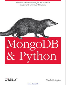 MongoDB and Python
