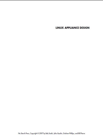 Linux Appliance Design