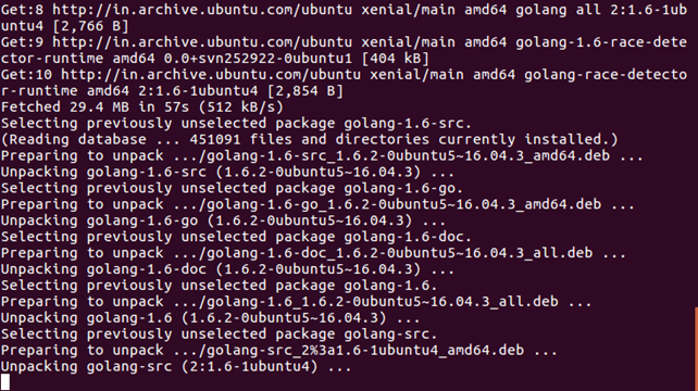 Go Installation 3